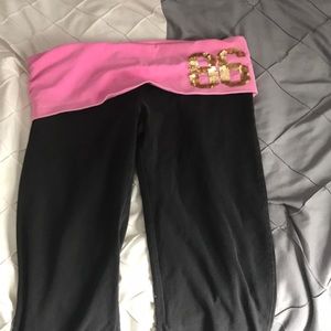 Small bootcut yoga pants